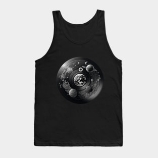 Picture from Solar System as Vinyl record Tank Top